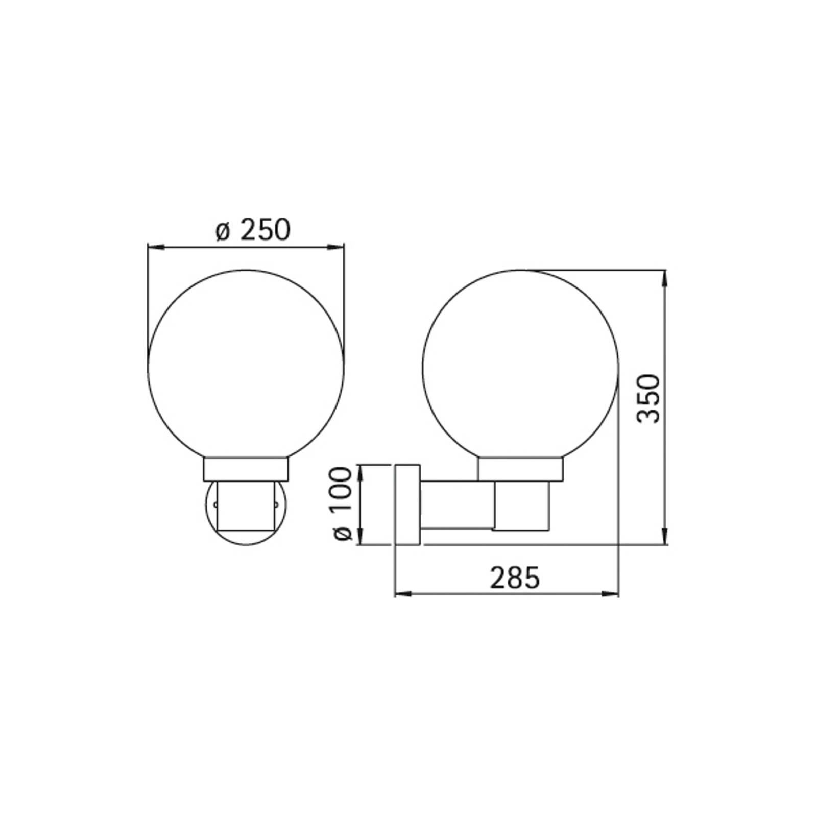 Albert Leuchten 680633 Venkovní nástěnná svítidla