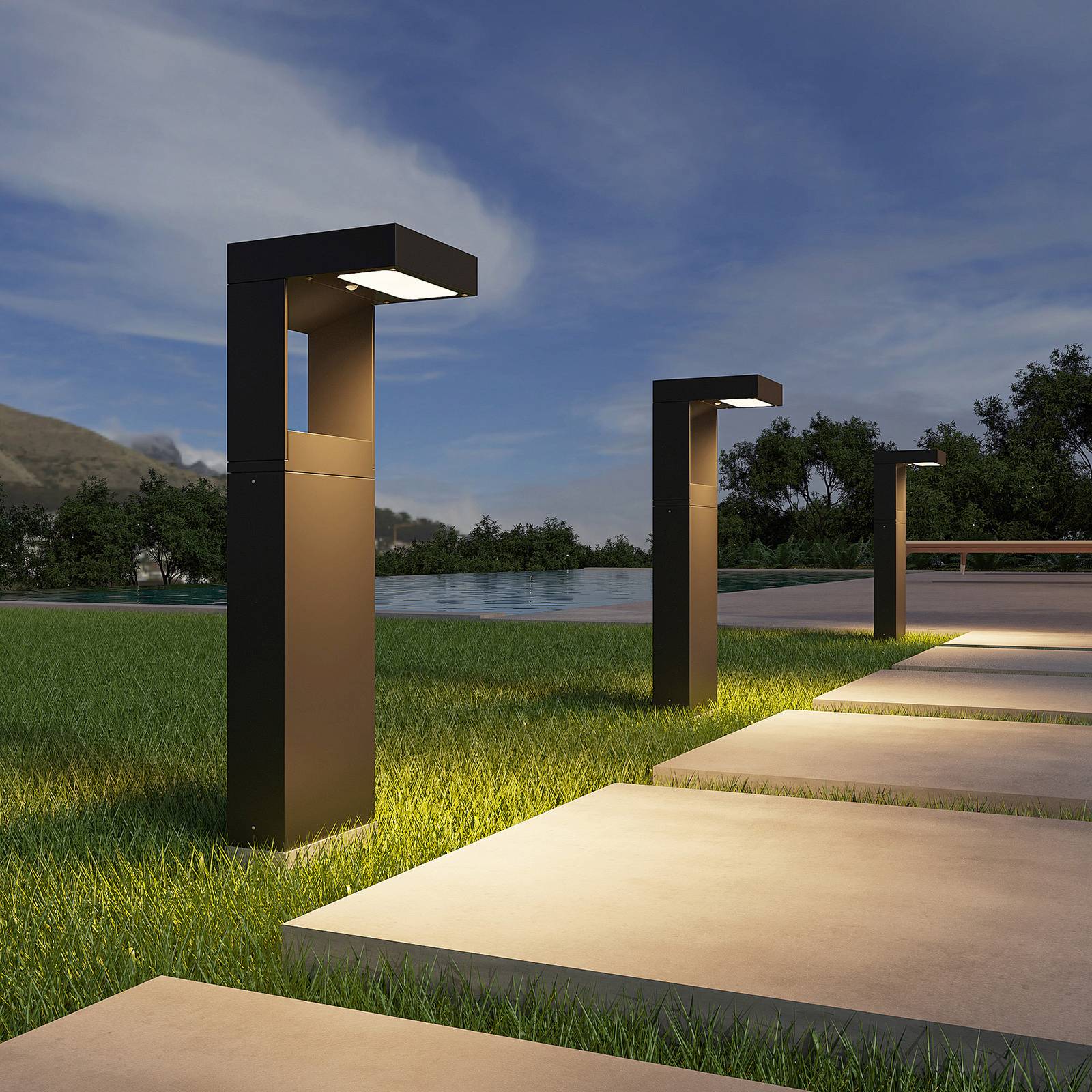 Arcchio 9616213 Patníky se senzory pohybu