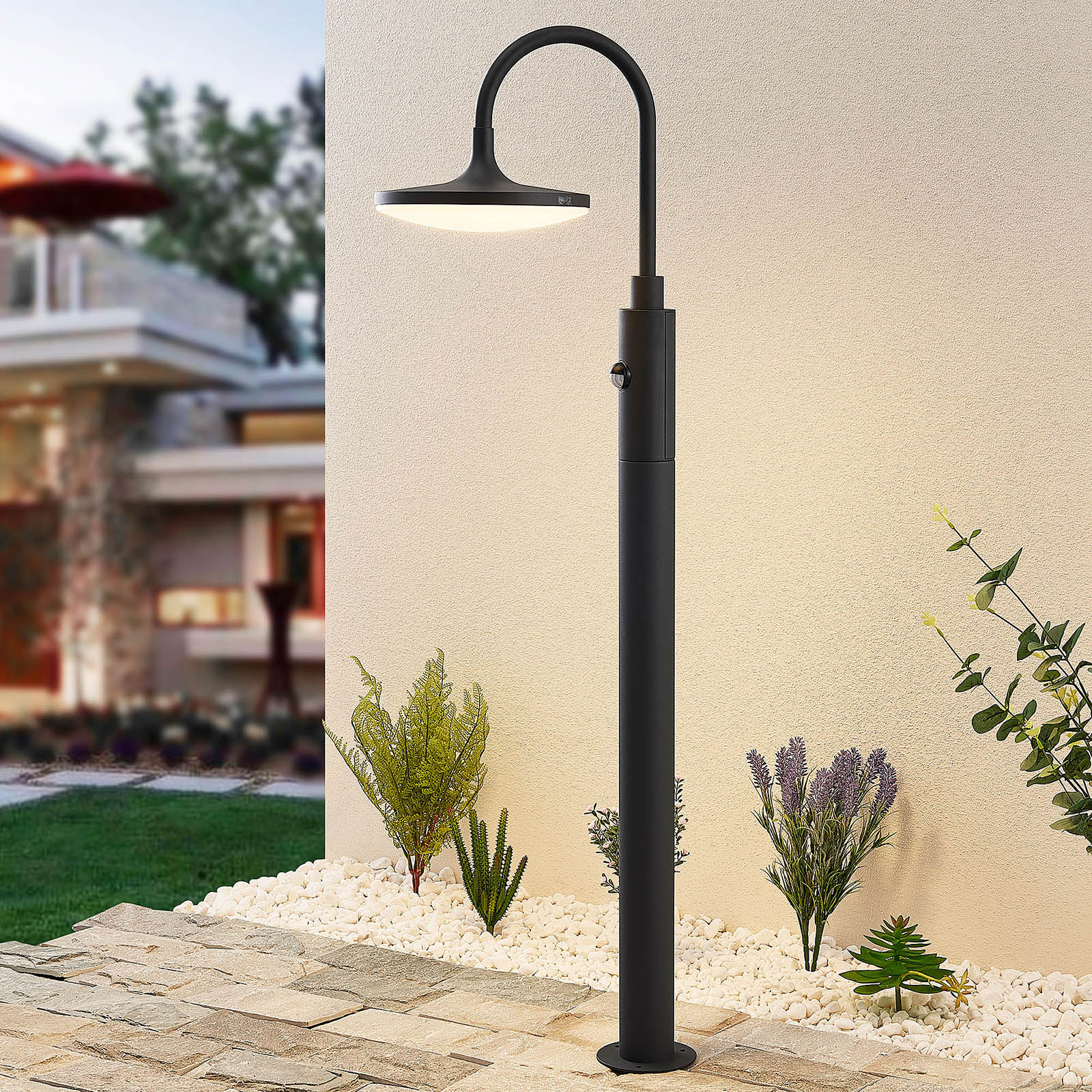 Arcchio 9619263 Osvětlení příjezdové cesty s čidlem pohybu