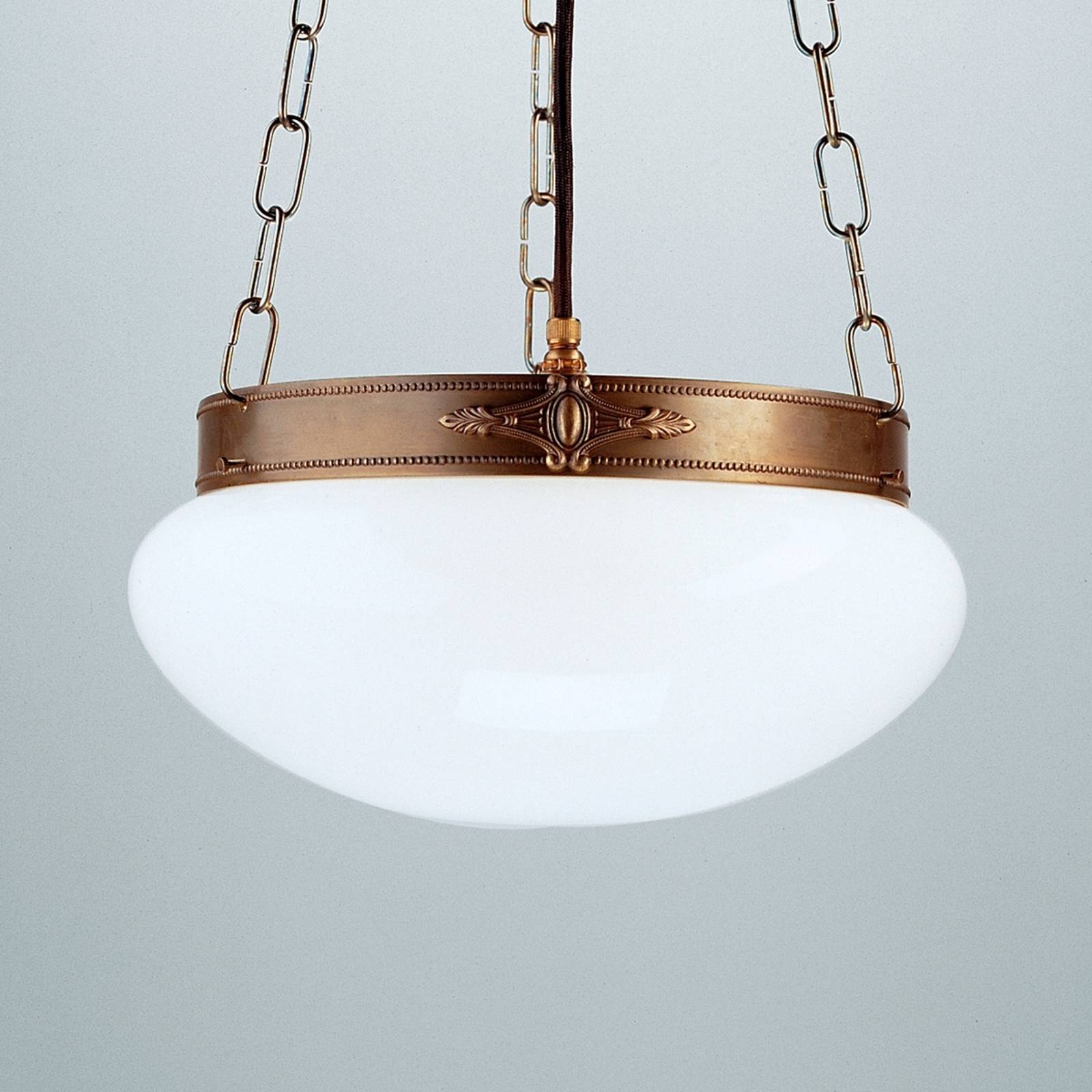 Berliner Messinglamp D73-125opB Závěsná světla