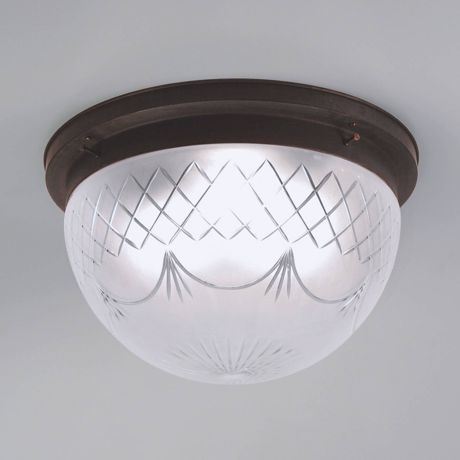 Berliner Messinglamp D92-182crA Stropní svítidla