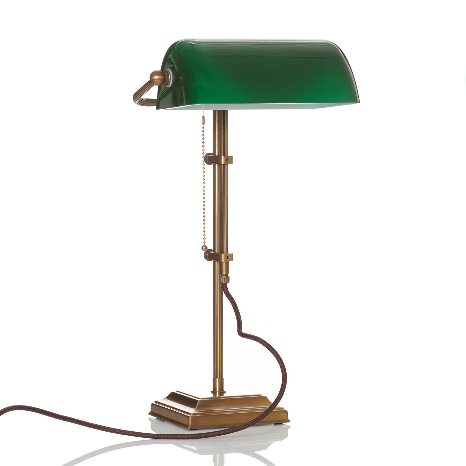 Berliner Messinglamp W2-99gr B Stolní lampy kancelářské