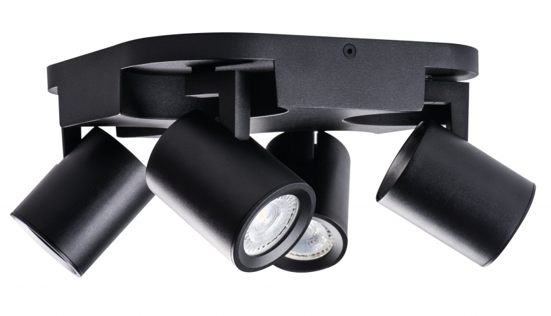 Bodové svítidlo Kanlux LAURIN 29129 EL-4O B černá