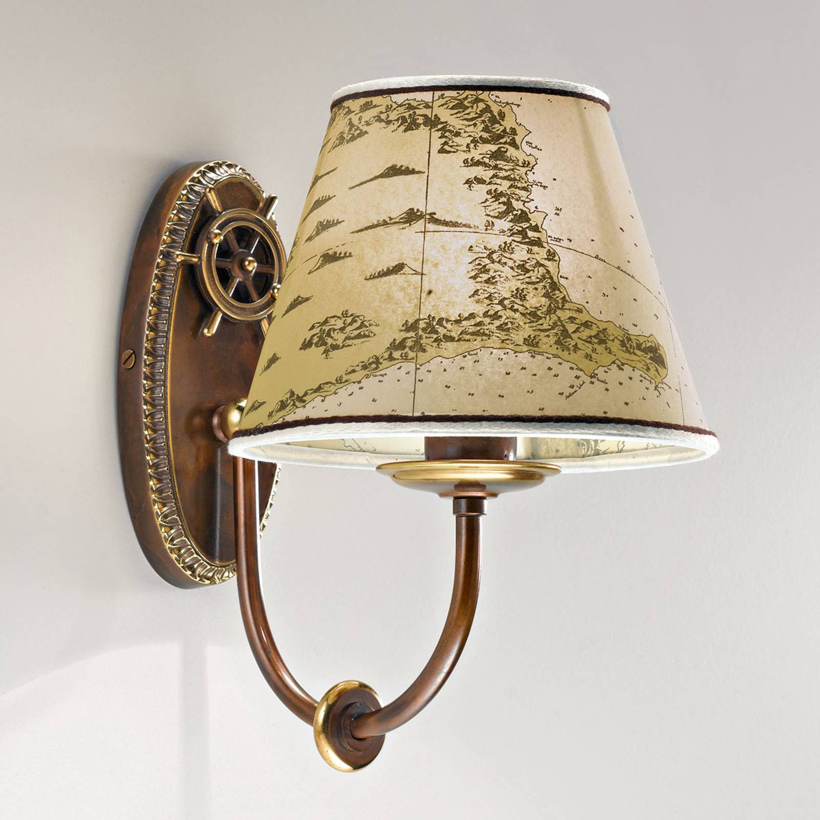 Cremasco 0625/1AP-BRSF Nástěnná svítidla