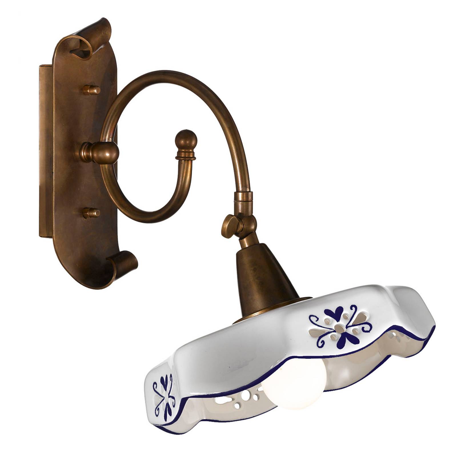 Cremasco 385/1AP-BR-CE2-BL Nástěnná svítidla