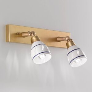 Cremasco 456/2AP-BRSF-CE1-BL Nástěnná svítidla