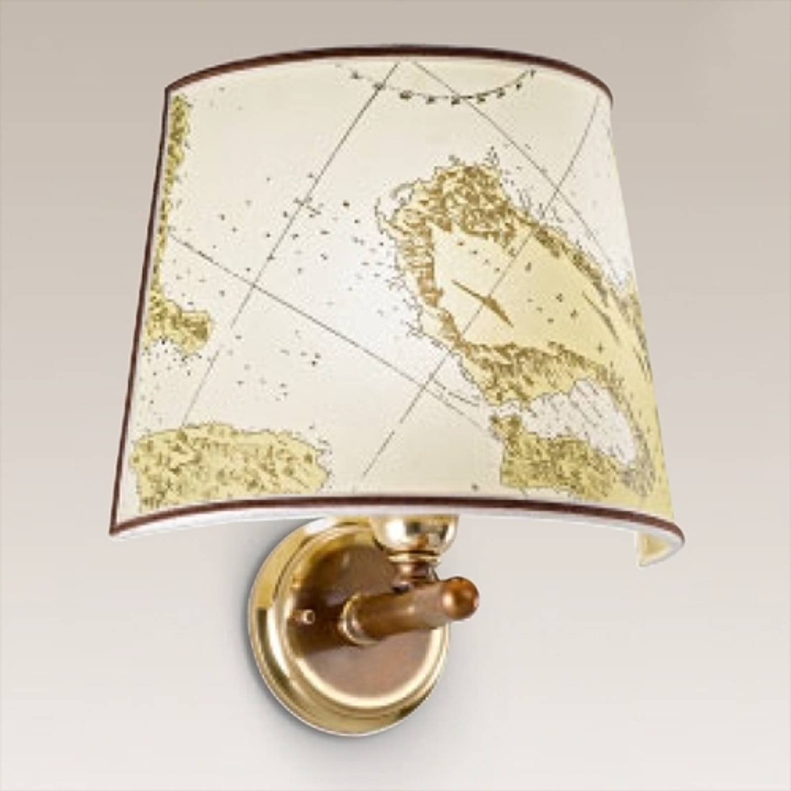 Cremasco 528/1AP-PC-OT-BRSF Nástěnná svítidla