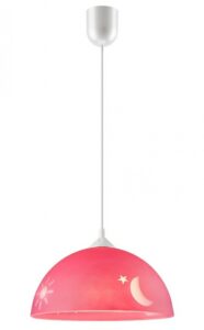 Dětský lustr Lamkur LM 1.3.11 31842 růžová