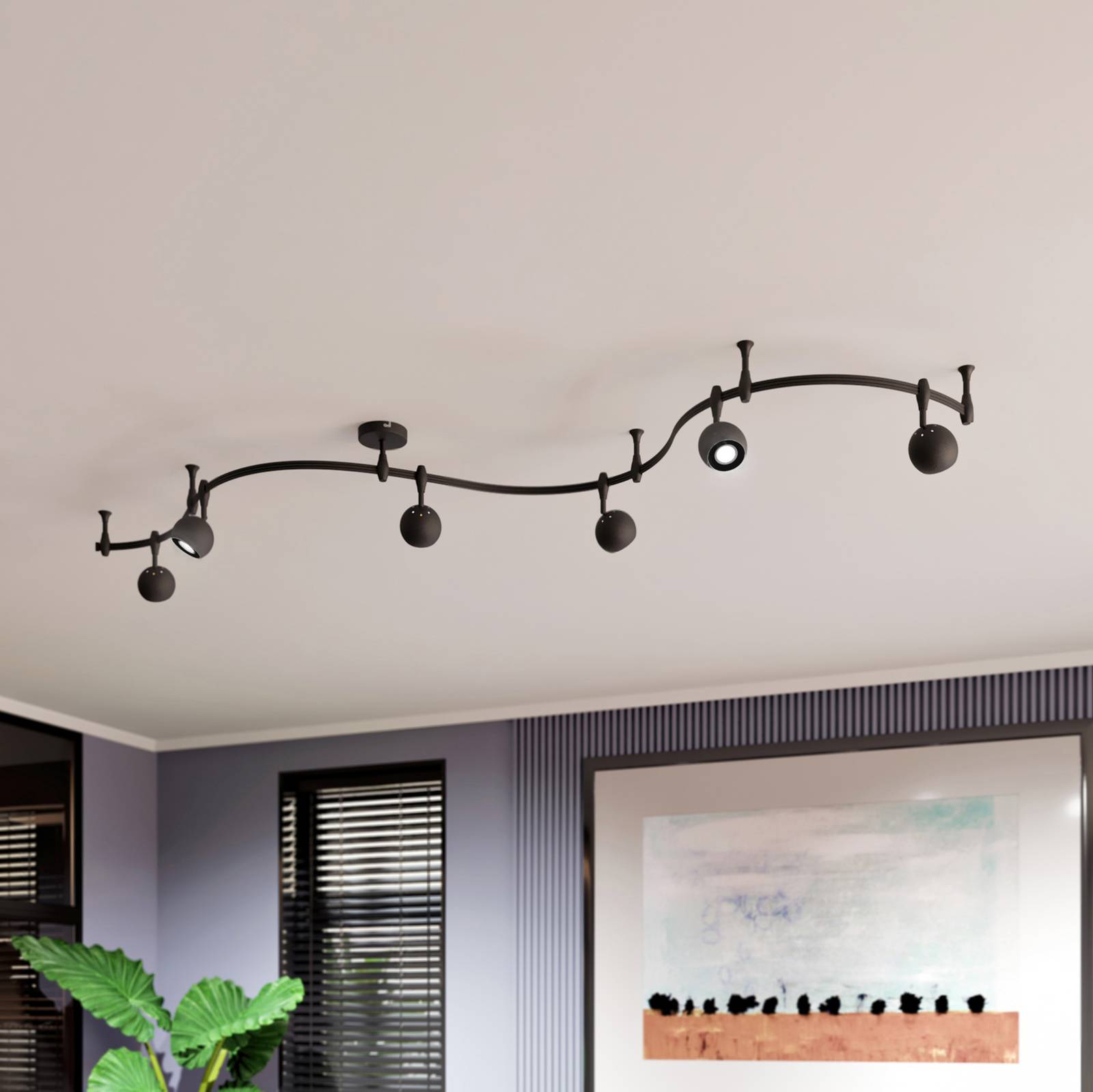 ELC Svítidla pro 1fázový kolejnicový systém