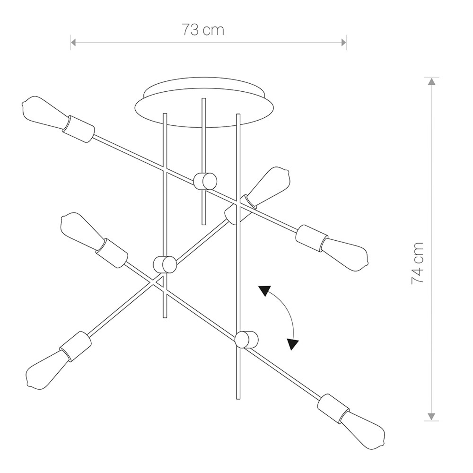 EULUNA 9297 Závěsná světla
