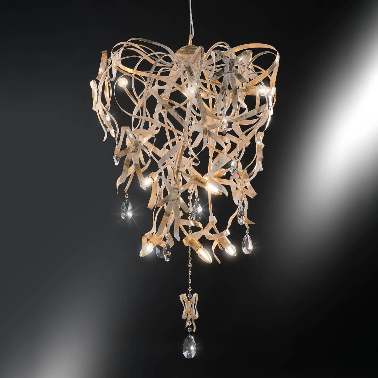 Ferro Luce 21/9 S gold white pa Závěsná světla