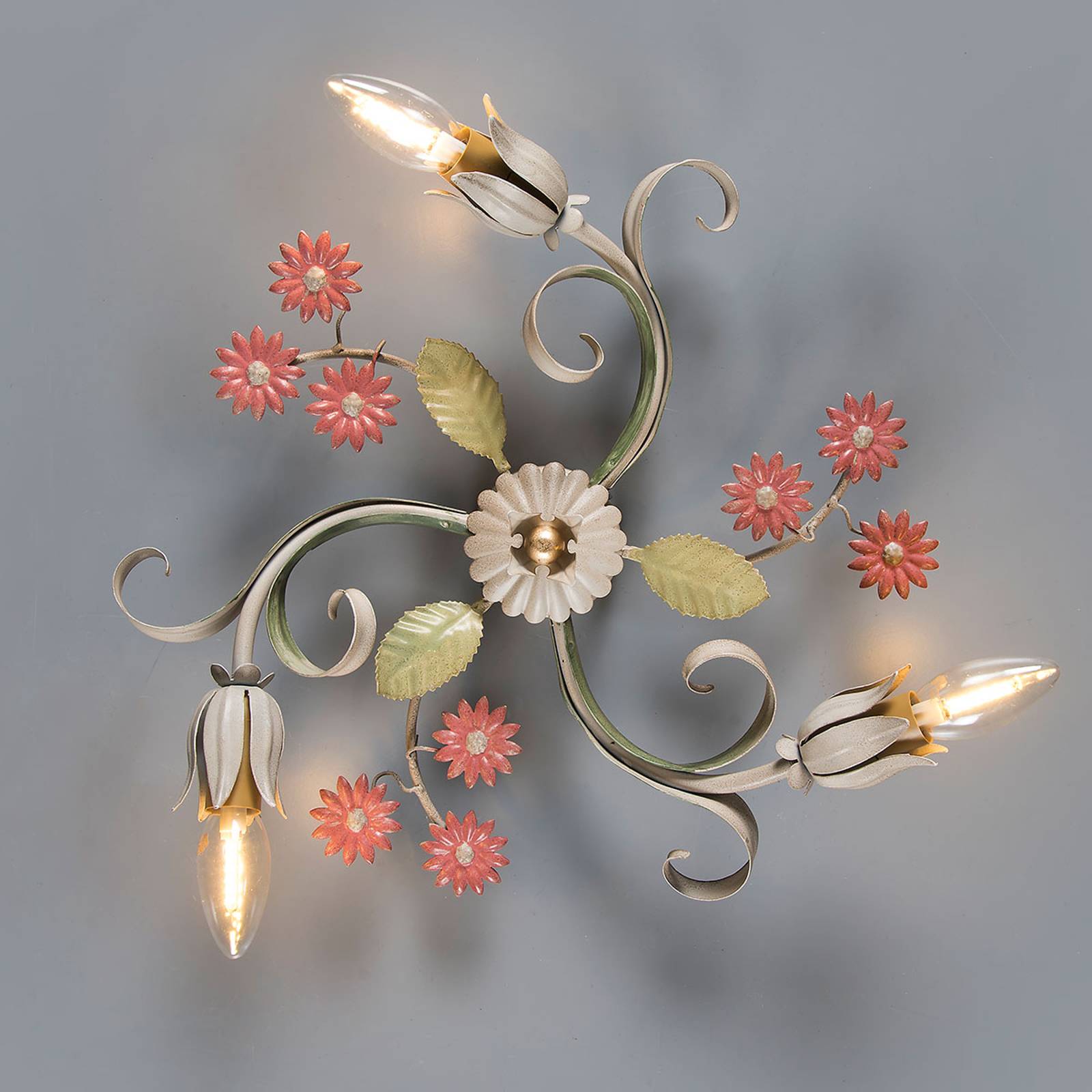 Ferro Luce Toscana/3 PL Nástěnná svítidla