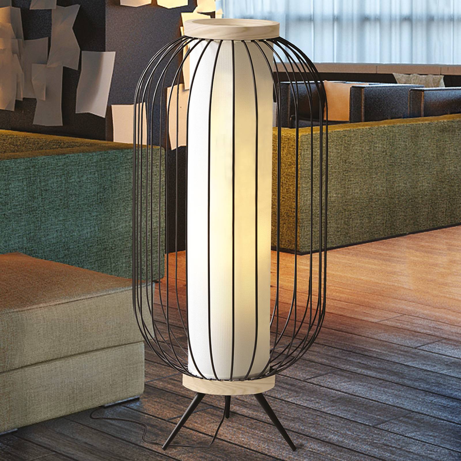 Gibas 195/64C57 beech Stojací lampy