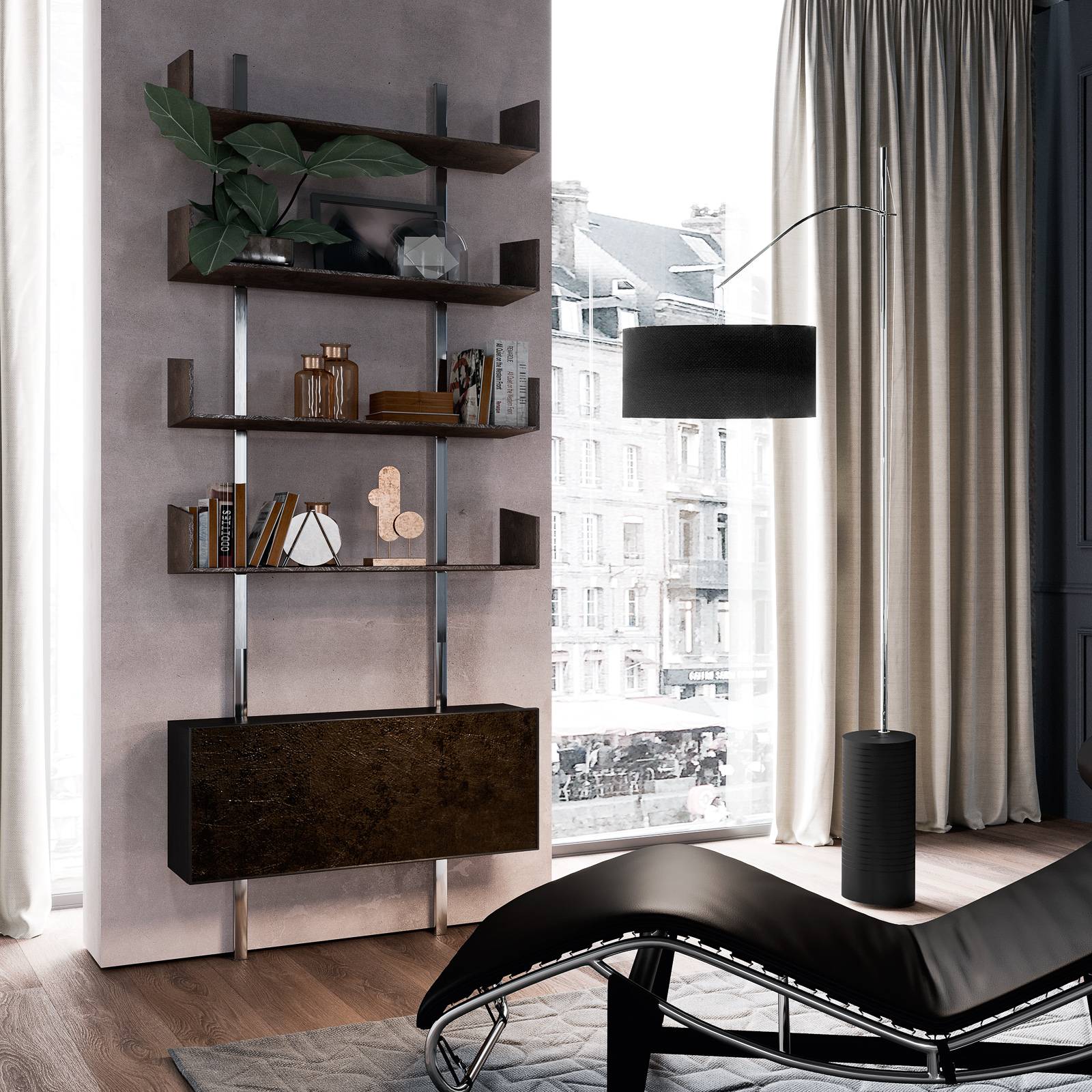 ICONE GRU ST NEAS Stojací lampy