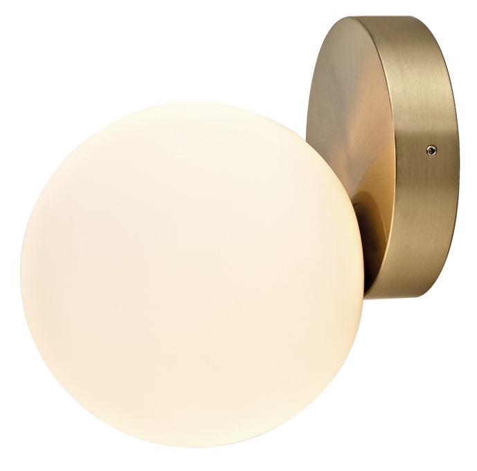 Koupelnové svítidlo Nowodvorski ICE BALL 8126 mat. mosaz