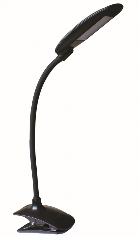 LED lampička s klipem SANDY Sandria L1772 černá