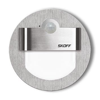 LED nástěnné svítidlo Skoff Rueda nerez neutr. 230V MM-RUE-K-N s čidlem pohybu