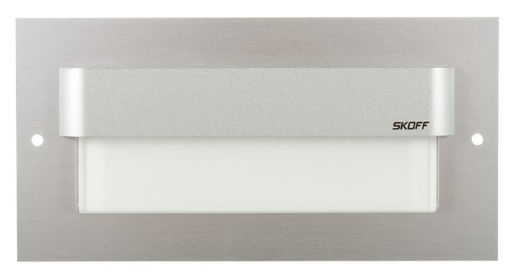 LED nástěnné svítidlo Skoff Tango Max hliník neutrální IP20 ML-TMX-G-N