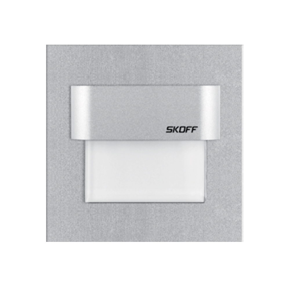 LED nástěnné svítidlo Skoff Tango hliník neutrální IP20 ML-TAN-G-N