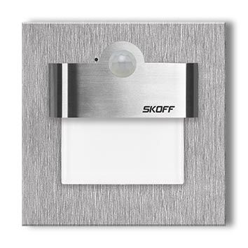 LED nástěnné svítidlo Skoff Tango nerez neutr. 10V MJ-TAN-K-N s čidlem