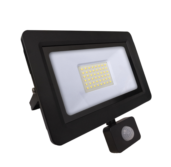 LED reflektor s čidlem Max-Led 0793 SUPRA II PIR 50W 6000K