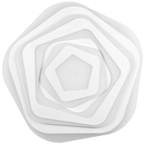 LED stropní svítidlo Ecolite WALP05-80W/LED s dálkovým ovládáním