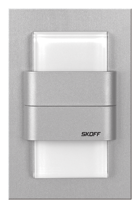 LED svítidlo Skoff Kinkiet Duo Tango hliník modrá