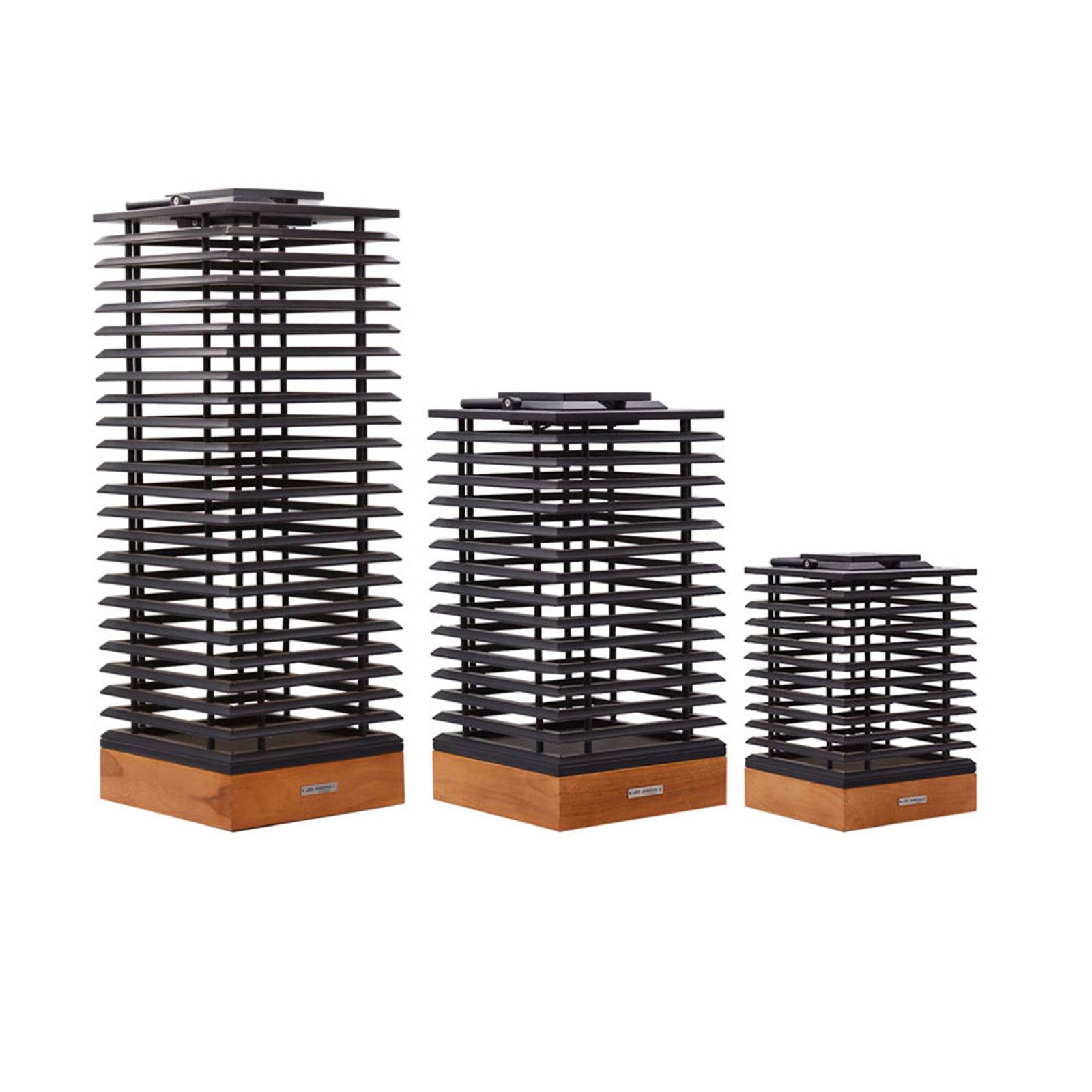 LES JARDINS Solární lampy s pohybovým čidlem