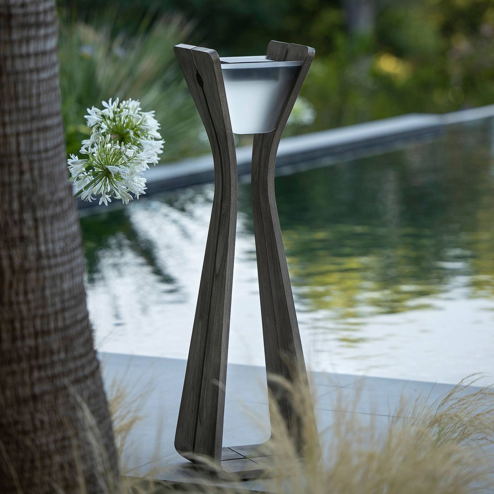 LES JARDINS Solární lampy s pohybovým čidlem