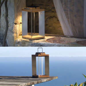 LES JARDINS Solární lampy s pohybovým čidlem