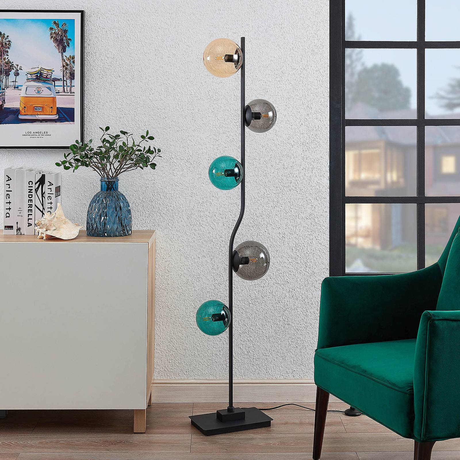 Lindby 9626016 Stojací lampy