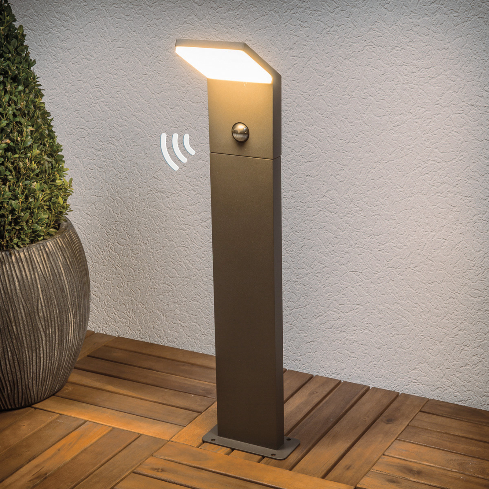 Lucande 9619043 Osvětlení příjezdové cesty s čidlem pohybu