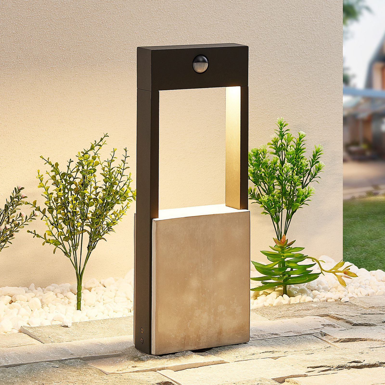 Lucande 9619270 Patníky se senzory pohybu