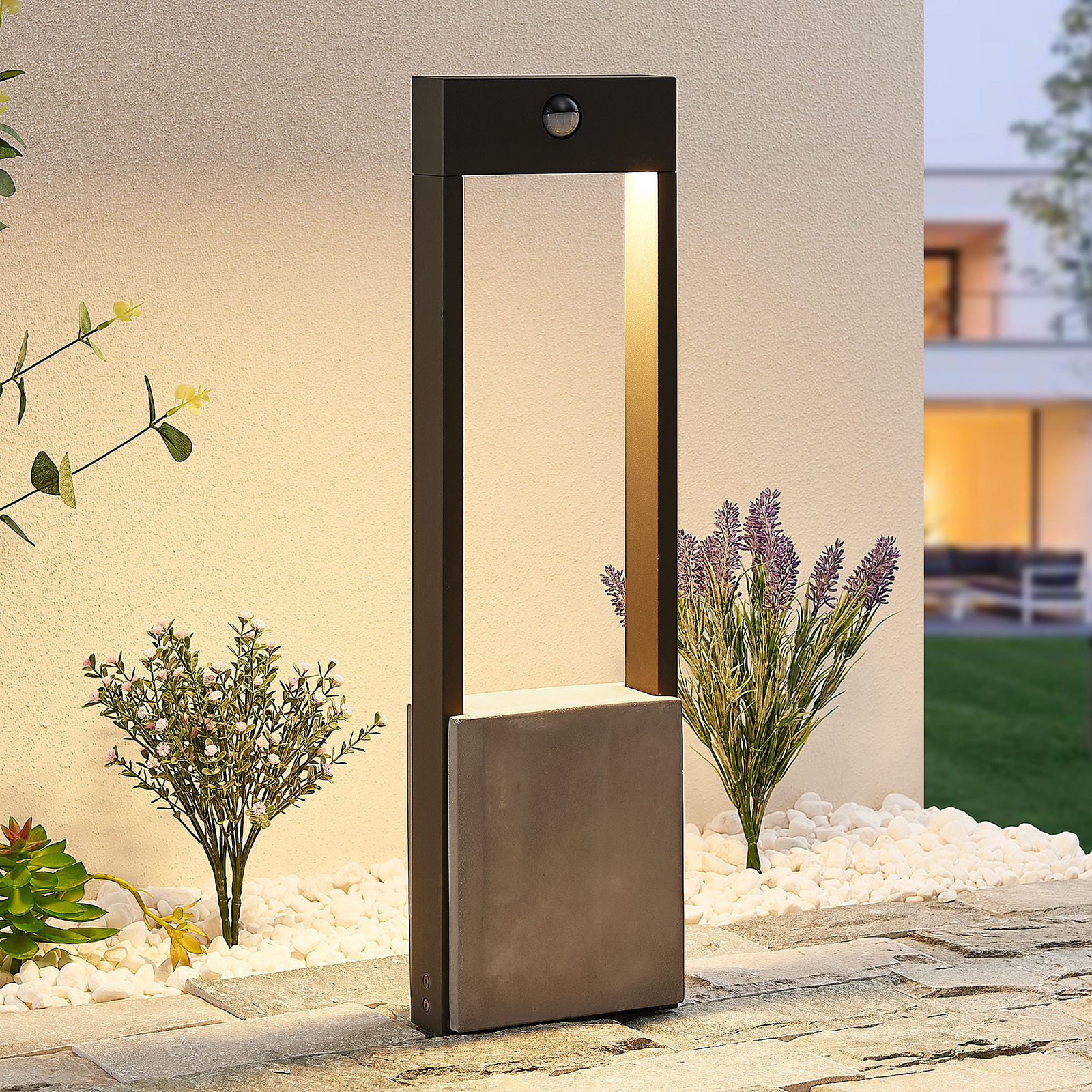 Lucande 9619271 Osvětlení příjezdové cesty s čidlem pohybu