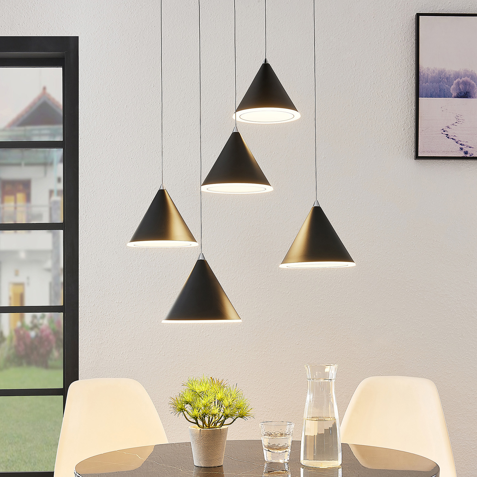 Lucande 9624949 Závěsná světla