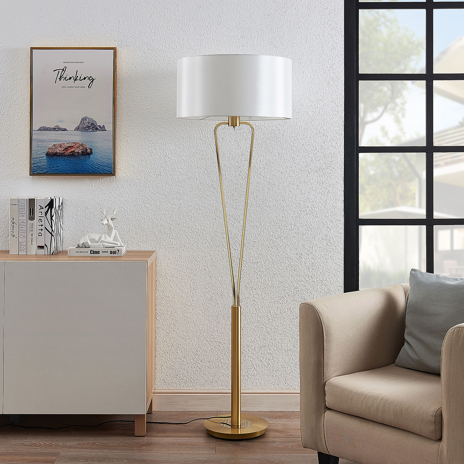 Lucande 9626166 Stojací lampy