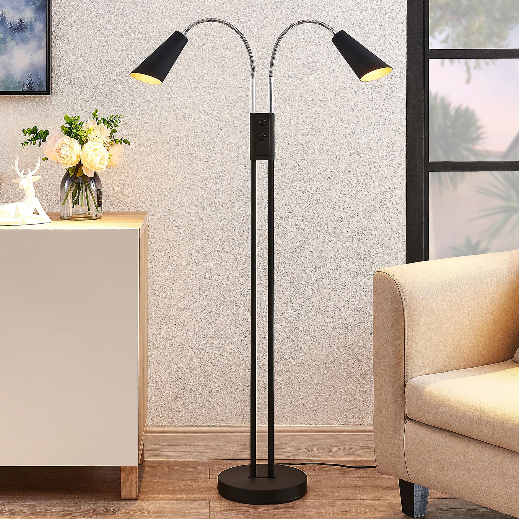 Lucande 9626222 Stojací lampy