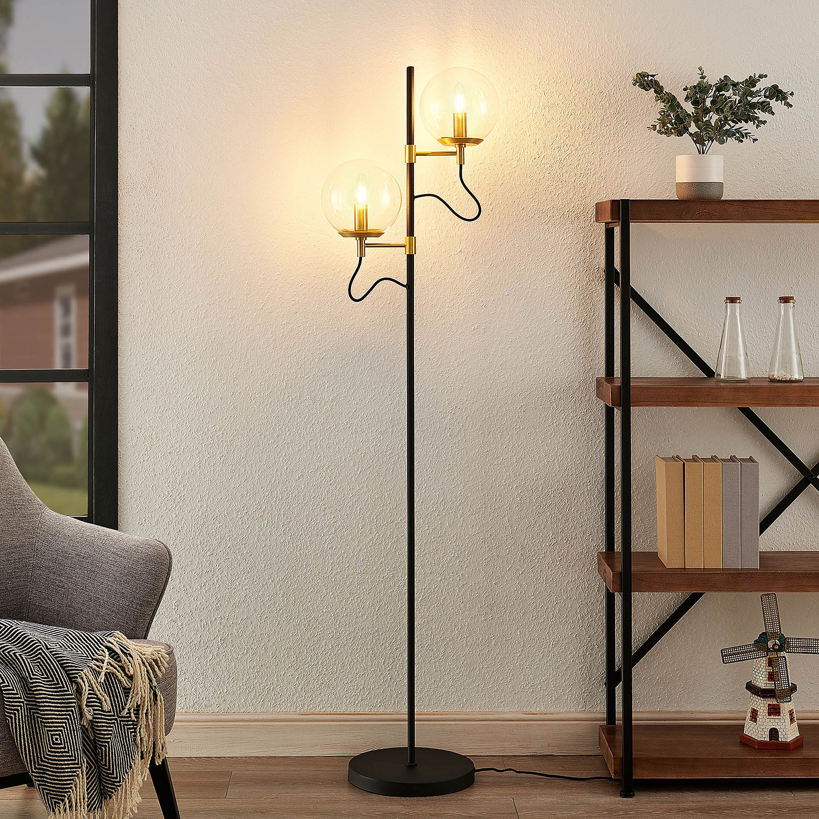 Lucande 9639226 Stojací lampy