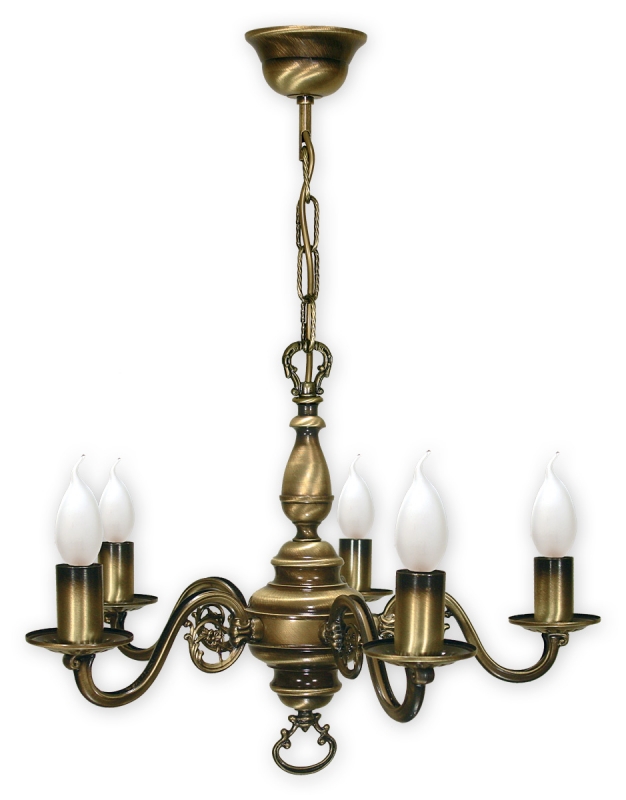 Lustr Lemir 385/W5 Svícen patina