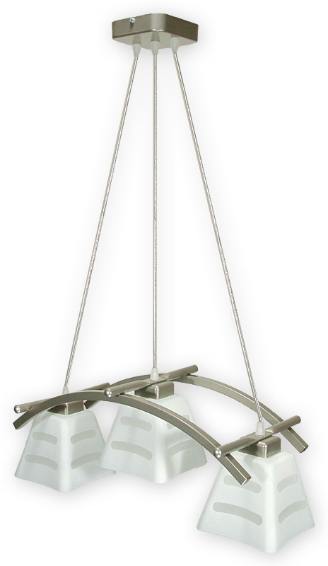 Lustr Lemir O1413 SAT DIPOL matný chrom