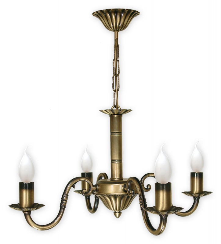 Lustr na řetězu Lemir O1004/W4 PRIMA patina