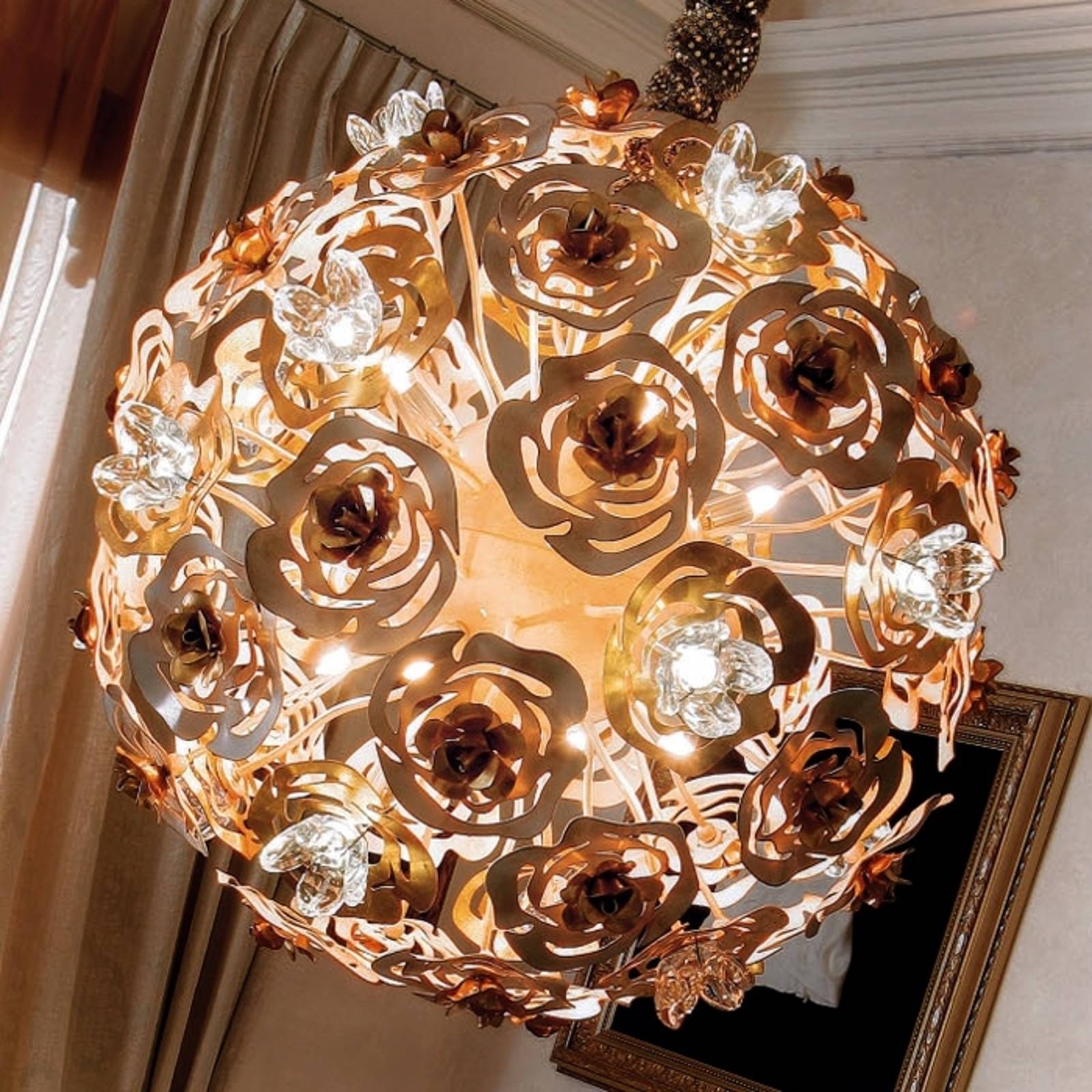 Masca 1839/SF bianco oro Závěsná světla