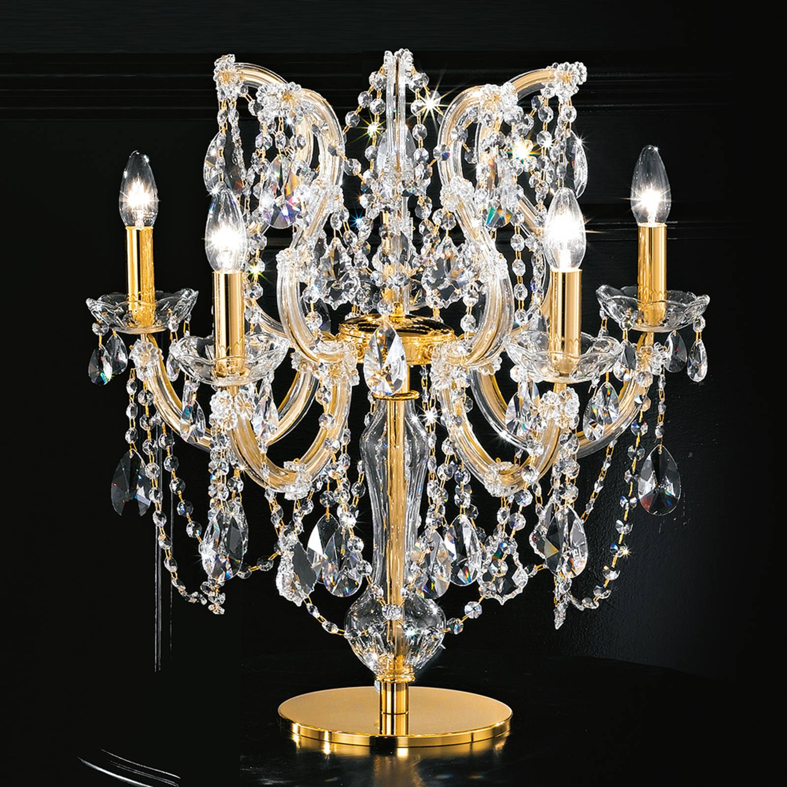 Masiero VE 938 TL5 Swarovski Stolní lampy