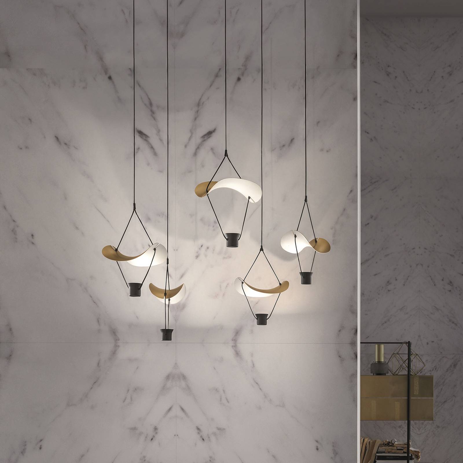 Masiero VOLLEE S1 P V99 DW Závěsná světla