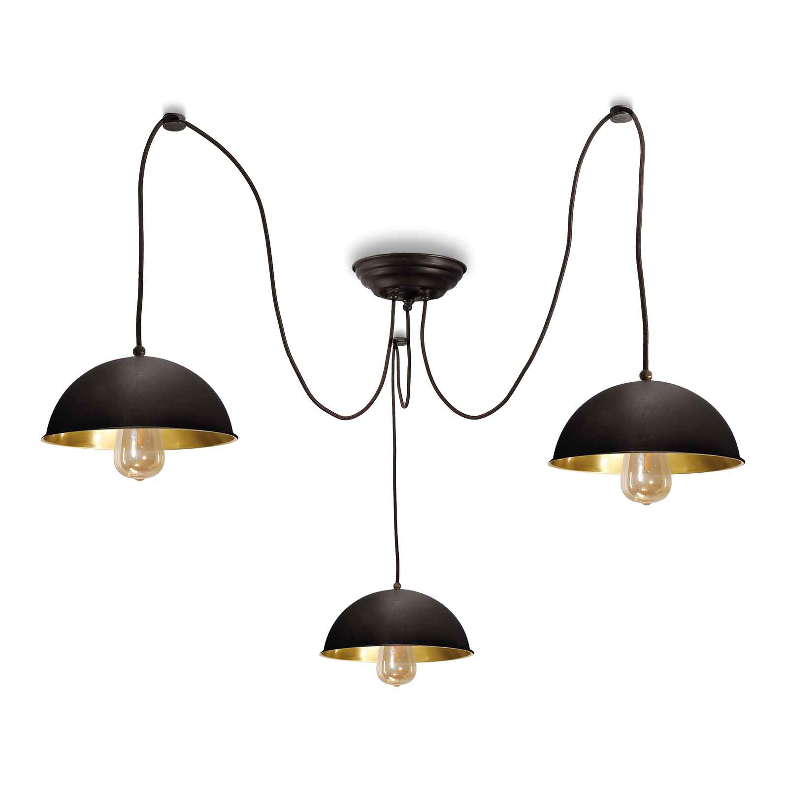 Moretti LUCE 3248.3L.BA.VS Závěsná světla