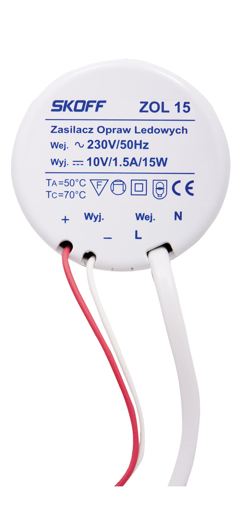 Napájecí zdroj Skoff Zol 15 10V DC 15W