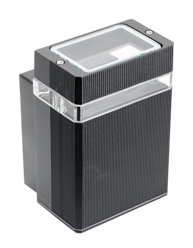 Nástěnné svítidlo GTV Nessa LD-NESSAGU10J-20 IP54 50W černá