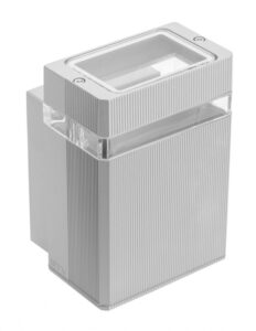 Nástěnné svítidlo GTV Nessa LD-NESSAGU10J-80 IP54 50W šedá