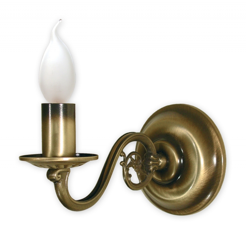 Nástěnné svítidlo Lemir 380/K1 Svícen patina