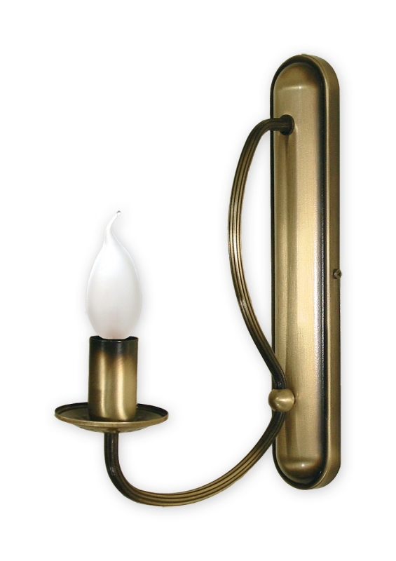 Nástěnné svítidlo Lemir 390/K1 KORONA patina